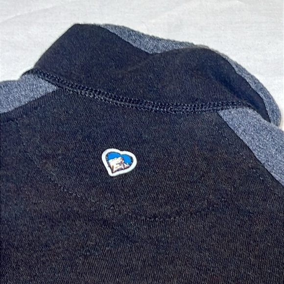 KUHL Brown and Grey Kashmira Zip Sweater. Mountain Culture. Size XS - Picture 5 of 9